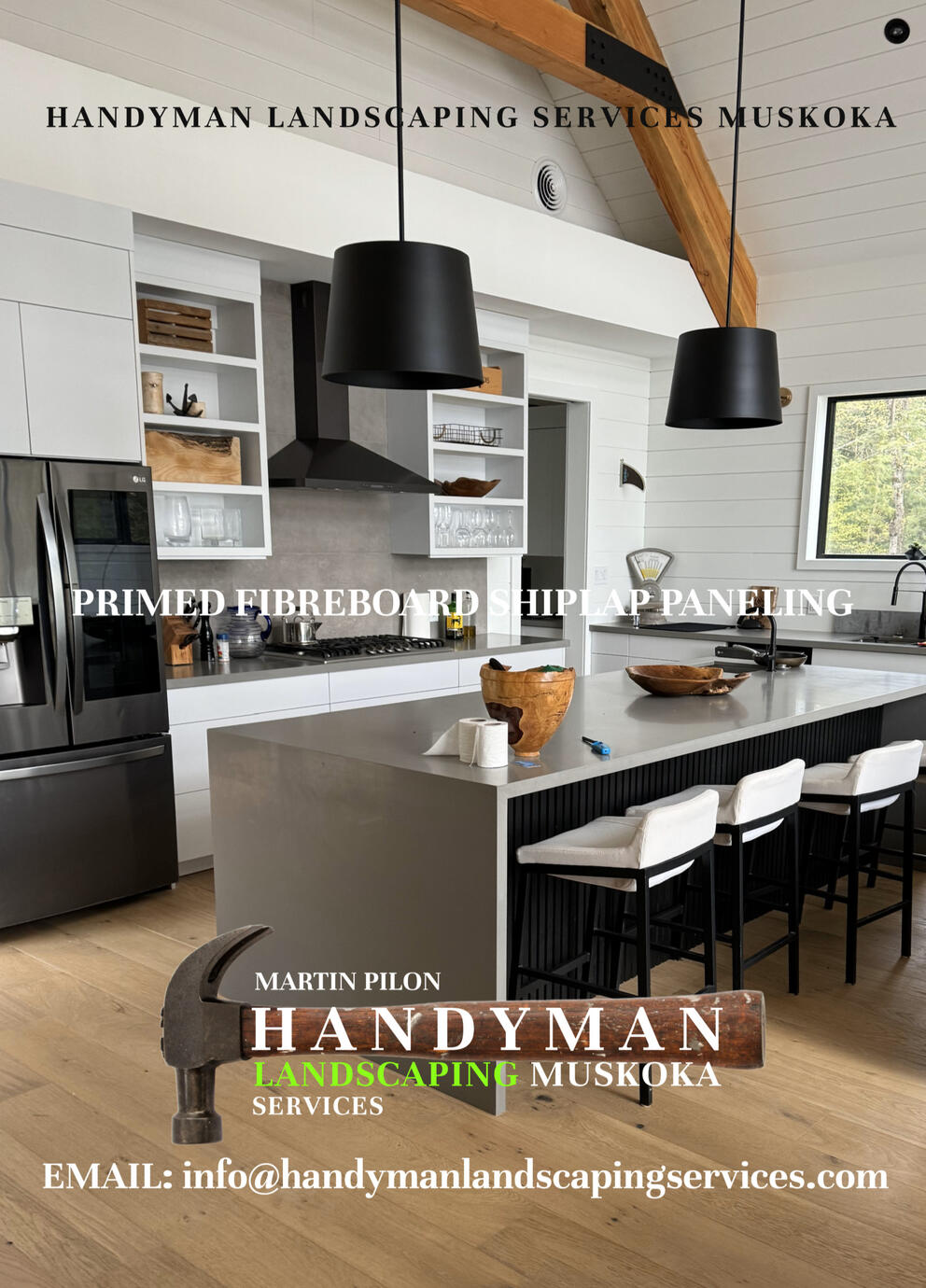 FIBREBOARD SHIPLAP WALLS