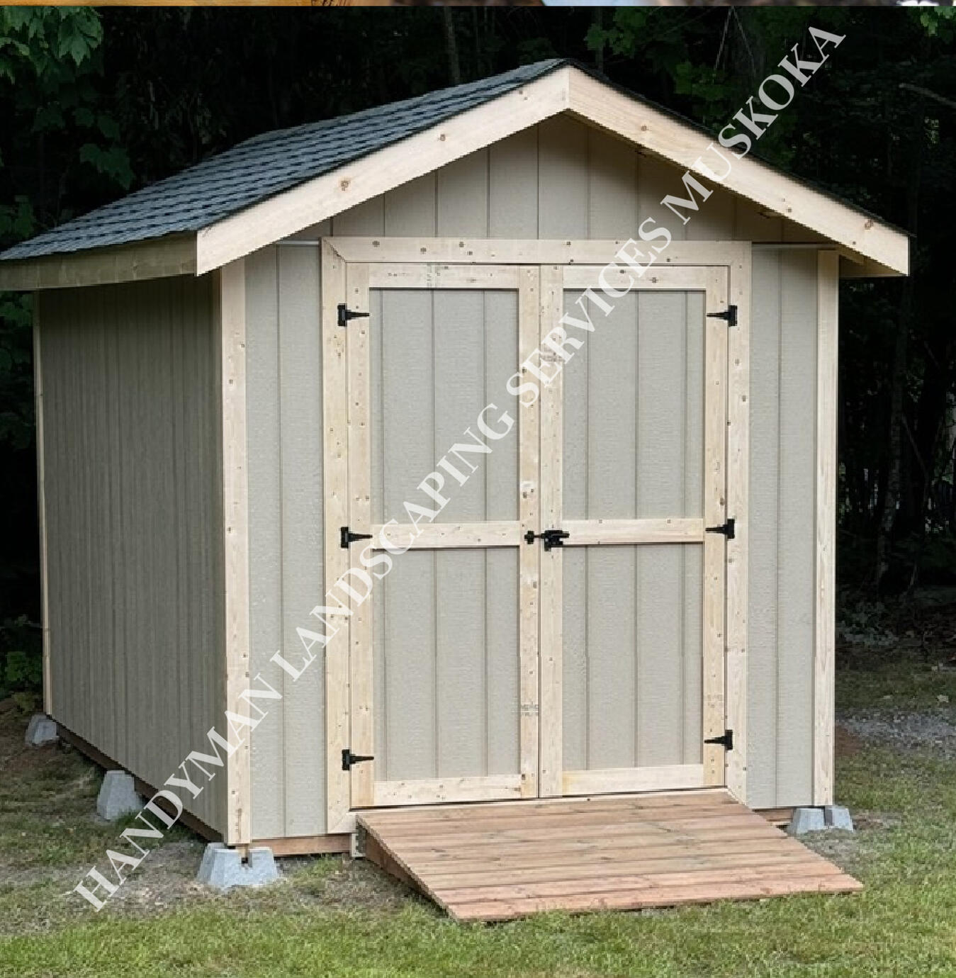 CUSTOM BUILT SHED
